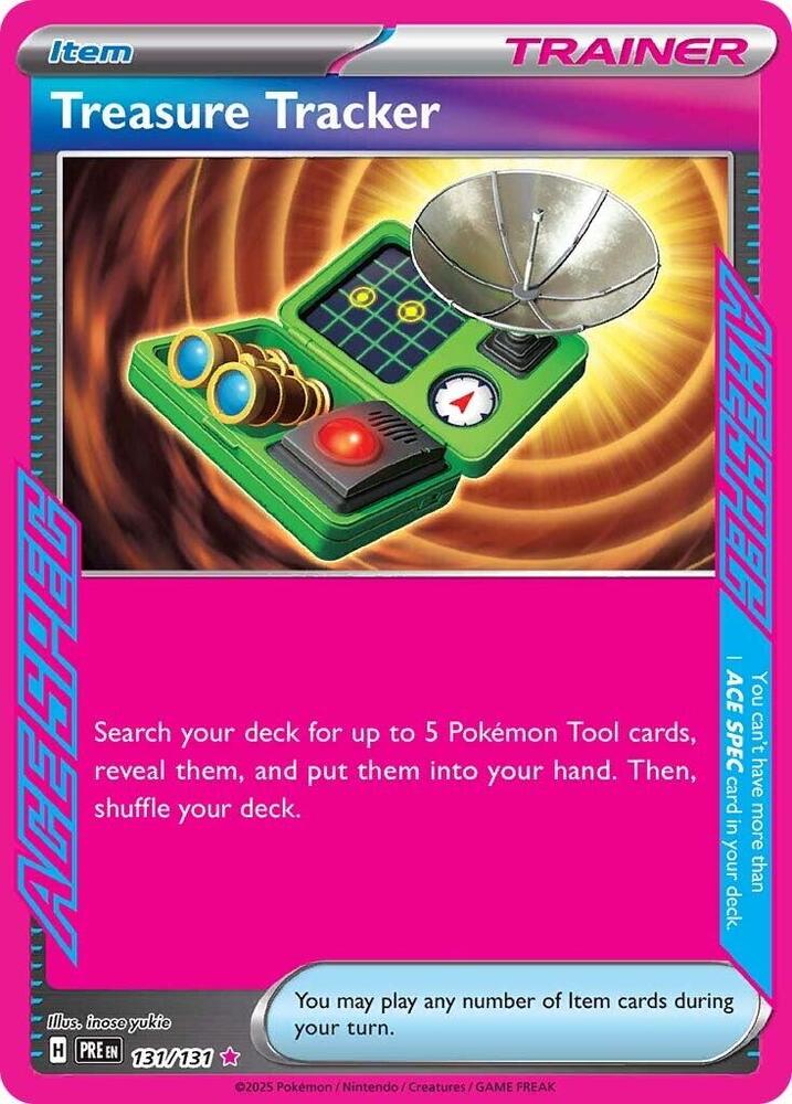 Treasure Tracker (131/131) [Scarlet & Violet: Prismatic Evolutions] Near Mint H