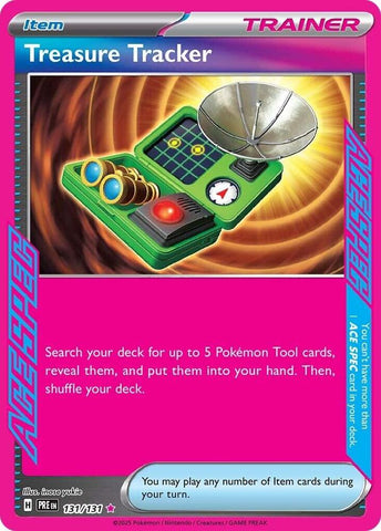 Treasure Tracker (131/131) [Scarlet & Violet: Prismatic Evolutions] Near Mint H