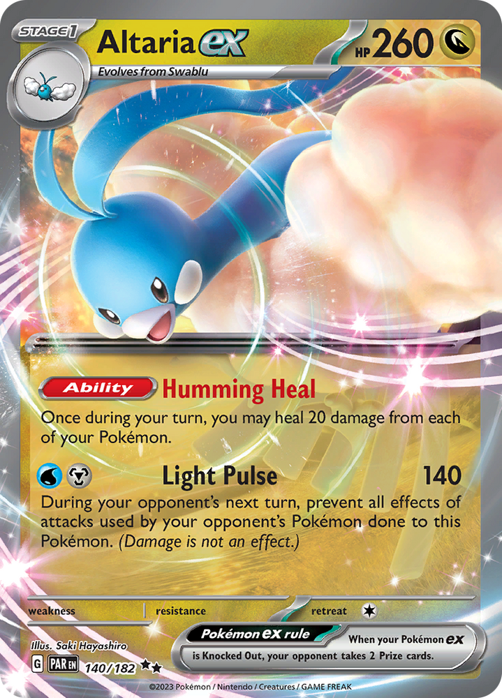 Altaria ex (140/182) [Scarlet & Violet: Paradox Rift]