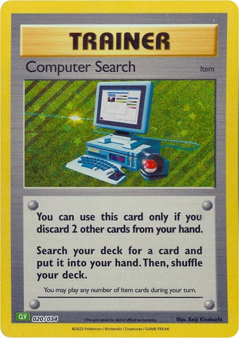 Computer Search (CLV) [Trading Card Game Classic]