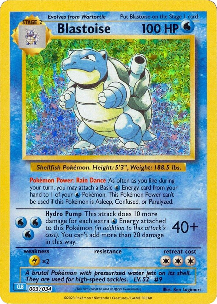 Blastoise [Trading Card Game Classic] Near Mint Holofoil