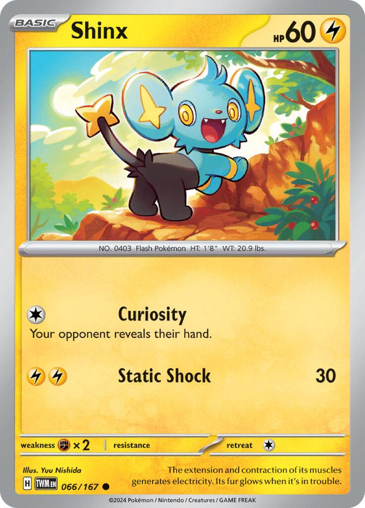 Shinx (066/167) [Scarlet & Violet: Twilight Masquerade]