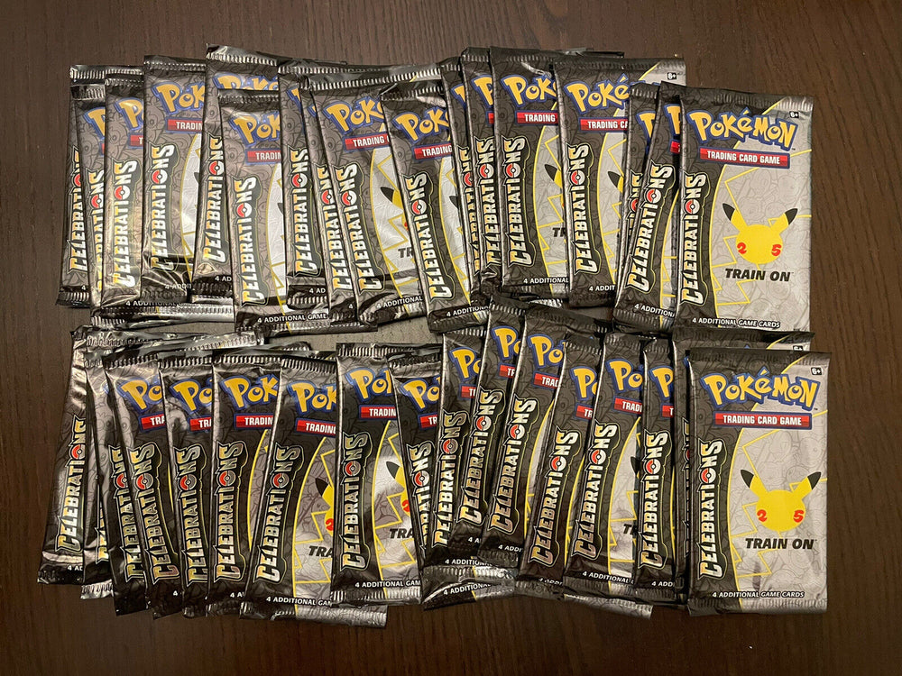 Pokémon Celebrations x1 Sealed Booster Packs English 25th Anniversary