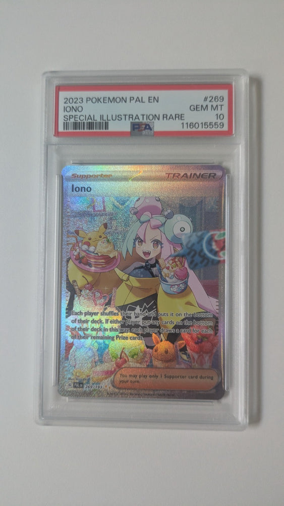 Iono 269/193 Special illustration Rare PSA 10 Pokémon TCG S&V Paldea E