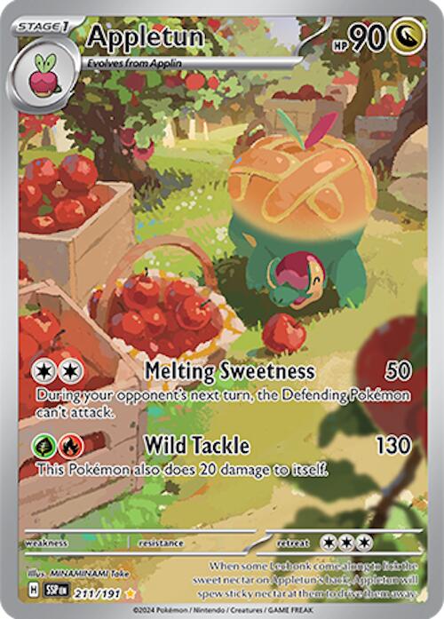 Appletun (211/191) [Scarlet &amp; Violet: Surging Sparks] Near Mint Holofoil