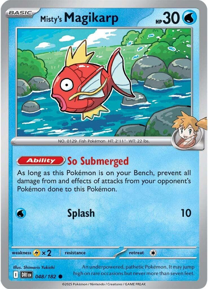Misty's Magikarp (048/182) [Scarlet & Violet: Destined Rivals]