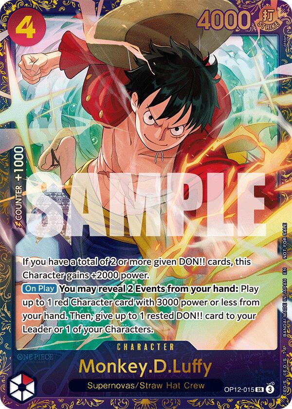 Monkey.D.Luffy (Treasure Cup 2025) [One Piece Promotion Cards]