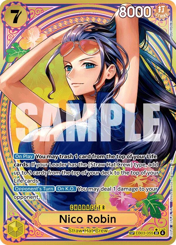 Nico Robin - 055 (SP) [Extra Booster: One Piece Heroines Edition]