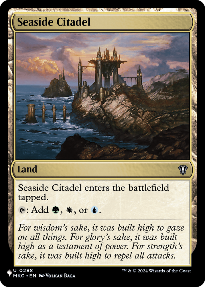 Seaside Citadel (MKC) [The List]