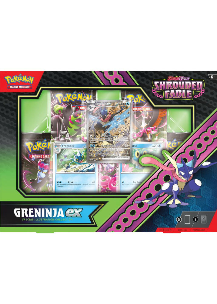 POKEMON SCARLET AND VIOLET SHROUDED FABLE GRENINJA EX SPECIAL ILLUSTRATION COLLECTION (PRE ORDER)