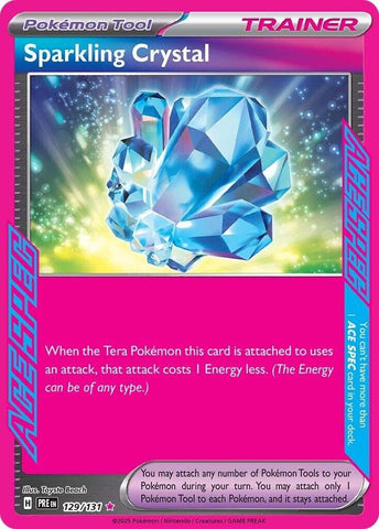 Sparkling Crystal (129/131) [Scarlet & Violet: Prismatic Evolutions] Near Mint
