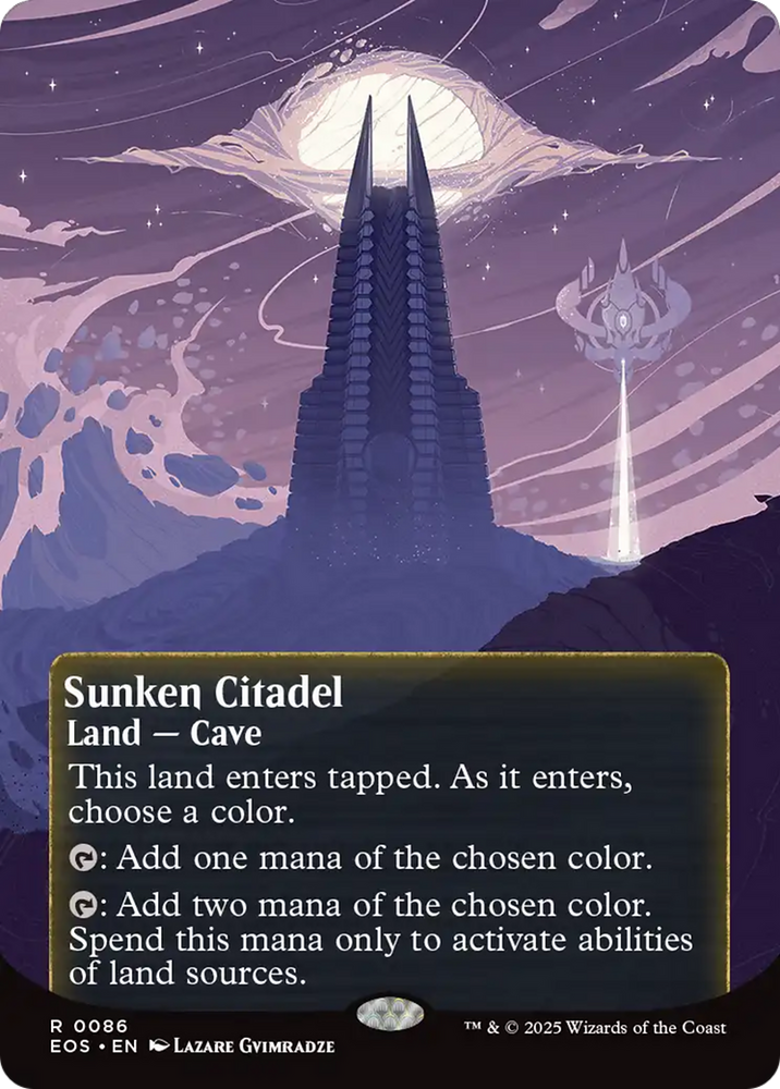 Sunken Citadel (0086) (Borderless) [Edge of Eternities: Stellar Sights]