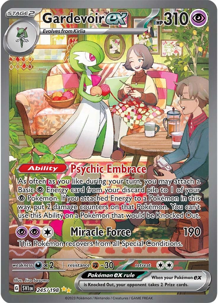 Gardevoir ex (245/198) [Scarlet &amp; Violet: Base Set] Near Mint Holofoil