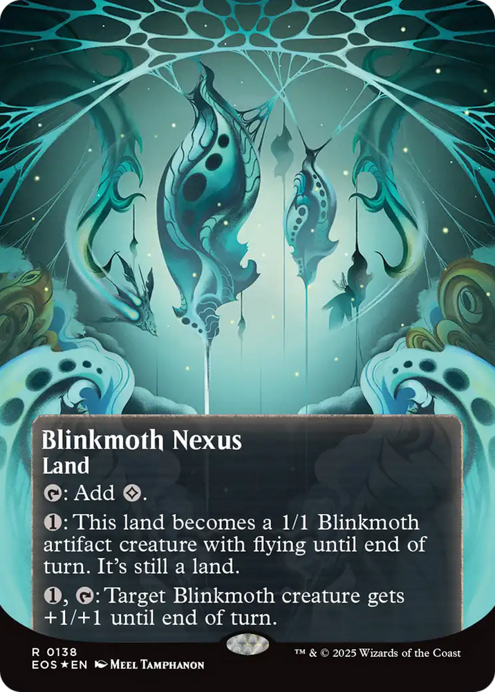 Blinkmoth Nexus (0138) (Borderless) (Galaxy Foil) [Edge of Eternities: Stellar Sights]