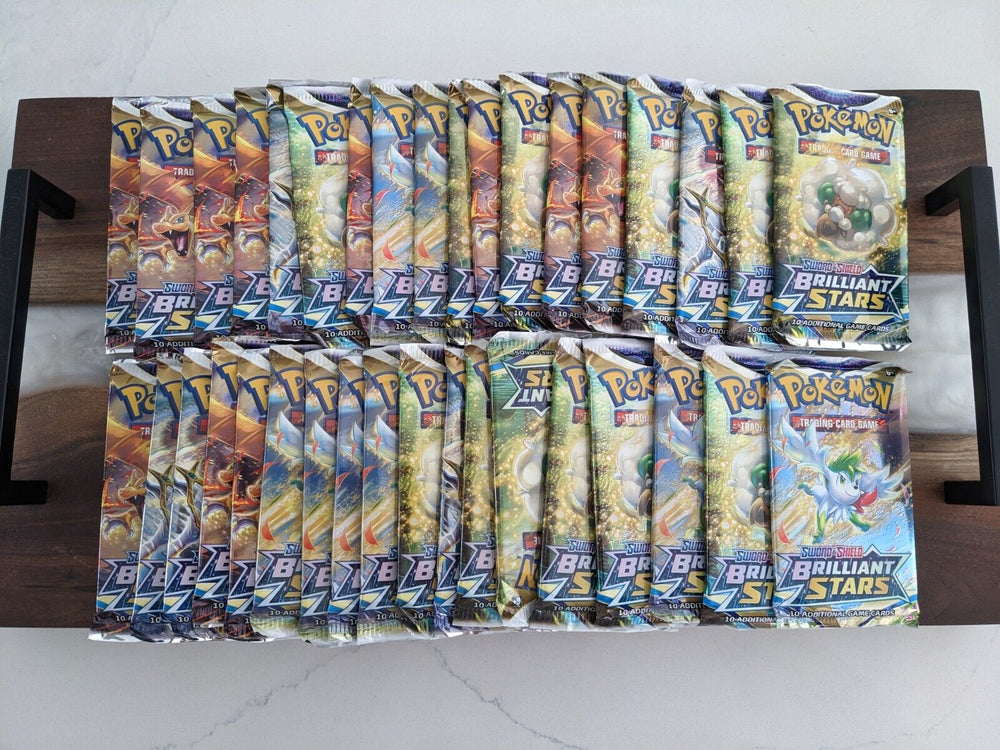 POKEMON Brilliant Stars X1 Booster Packs SEALED