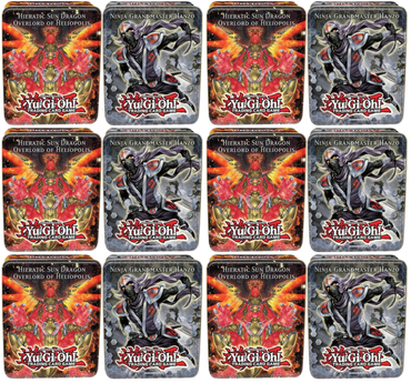 Collector's Tin Display (Hieratic Sun Dragon Overlord of Heliopolis & Ninja Grandmaster Hanzo)