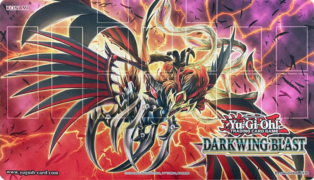 Darkwing Blast Premiere - Game Mat (Black-Winged Assault Dragon)