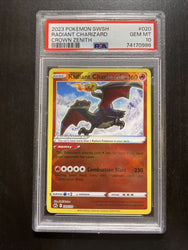 2023 Pokemon SWSH Crown Zenith #020 Radiant Charizard PSA 10 GEM MINT
