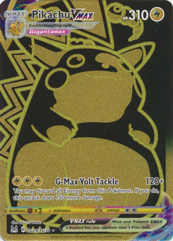 Pikachu VMAX TG29/TG30 Pokemon Lost Origin Sword & Shield Rare NM 2022