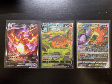Charizard V Vstar Vmax SWSH260 SWSH261 & SWSH262 UPC Promo Cards Set of 3 NM/M