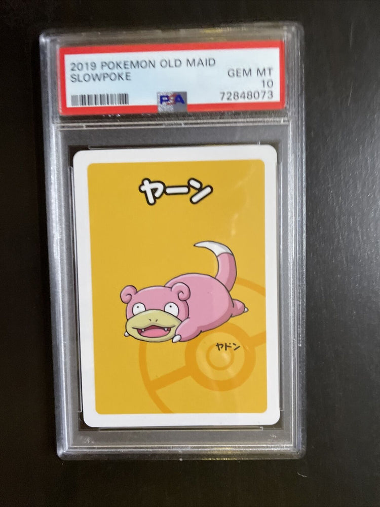 Slowpoke PSA 10 GEM MINT Old Maid 2019 Pokemon Center Japanese Babanuk Slowpoke PSA 10 GEM MINT Old Maid 2019 Pokemon Center Japanese Babanuk
