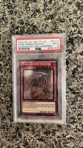 Yu-Gi-Oh Ghosts From the Past #GFP2-EN179 Dark Armed Dragon Ghost Rare PSA 9