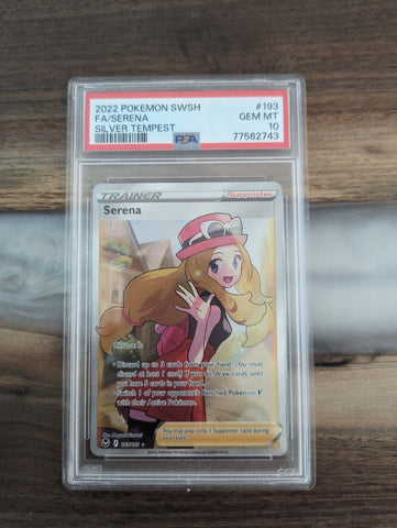 2022 Pokemon SWSH Serena 193 PSA 10