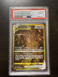 POKEMON CROWN ZENITH - FULL ART GIRATINA VSTAR GOLD SECRET RARE #GG69 PSA 10