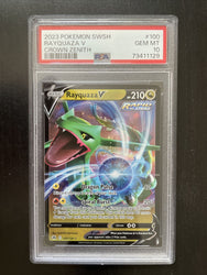 Rayquaza VMAX TG29/TG30 Silver Tempest Trainer Gallery Full Art Pokemon PSA 10