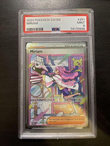 2023 Miriam 251/198 Scarlet & Violet Special Illustration Rare PSA 9 Pokemon TCG