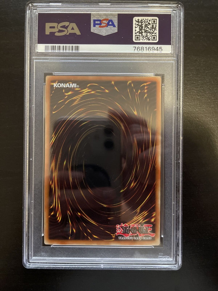 YUGIOH - PSA 9 - BLUE-EYES WHITE DRAGON - LC01-EN004 - LEGENDARY C. ERROR