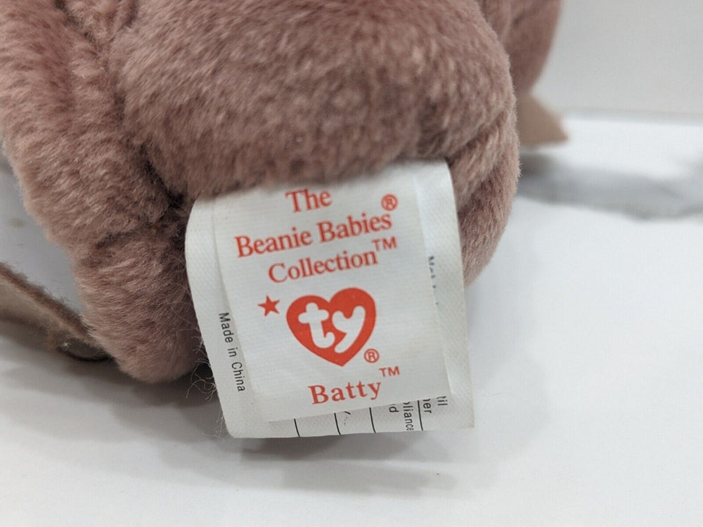 Batty the bat Beanie Baby | #4 most valuable | Mint | 7 Errors | 2 Rarities |