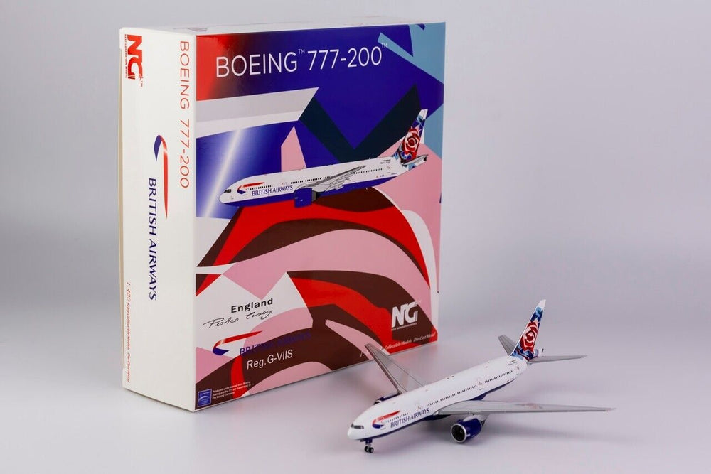 1:400 NG Models British Airways Boeing 777 -200ER G-VIIS ( Chelsea rose)