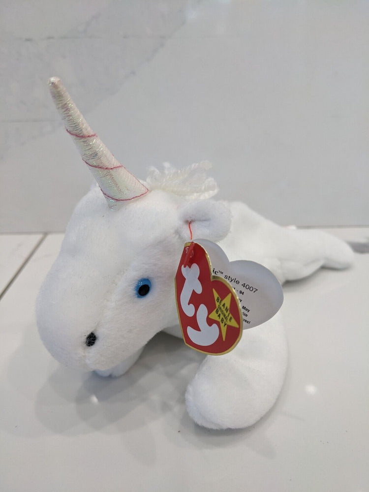 Mystic the Unicorn Beanie Baby | Mint Condition | #2 most valuable | 9 Errors |