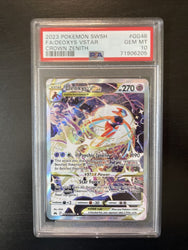 2023 Pokémon SWSH Crown Zenith GG46/GG70 Full Art Deoxys Vstar PSA 10 GEM MINT