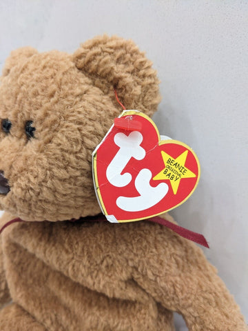 Curly the Bear Beanie Baby | #1 most valuable | 13 Errors | 3 Rarities