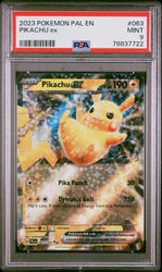 Pokemon TCG Pikachu ex 063/193 - S&V Paldea Evolved - PSA 10 / GEM MINT