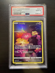PSA 10 Comfey Crown Zenith GG14/GG70 Holo Rare Full Art 2022 Pokemon Card.