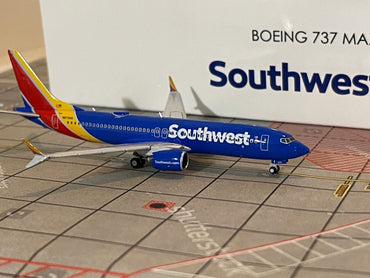 Gemini Jets SOUTHWEST AIRLINES B 737 MAX 8 N8705Q 1/400 - Hard to find!