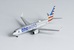 1:400 NG Models American Airlines Boeing 737-800 N838NN (One World with Winglet)
