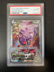 PSA 10 - Genesect V 255/264 Alternate Art - SWSH Fusion Strike - Pokemon TCG