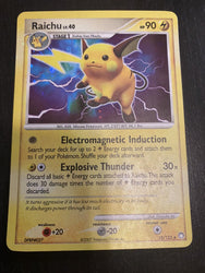 Pokemon TCG - 15/123 Raichu NM/M - Mysterious Treasures - Holo