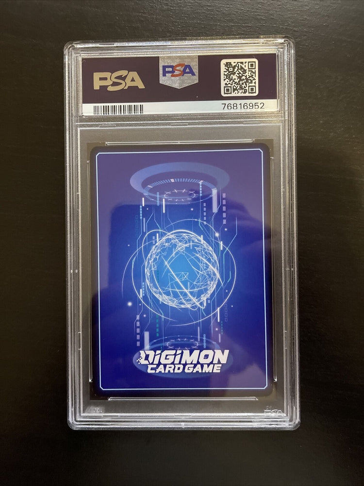 2021 Digimon Booster Double Diamond 084 Omnimon BT6 Alternate Art PSA 9