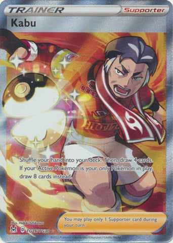 Kabu - TG26/TG30 - Pokemon Lost Origins Trainer Gallery Ultra Rare Card NM