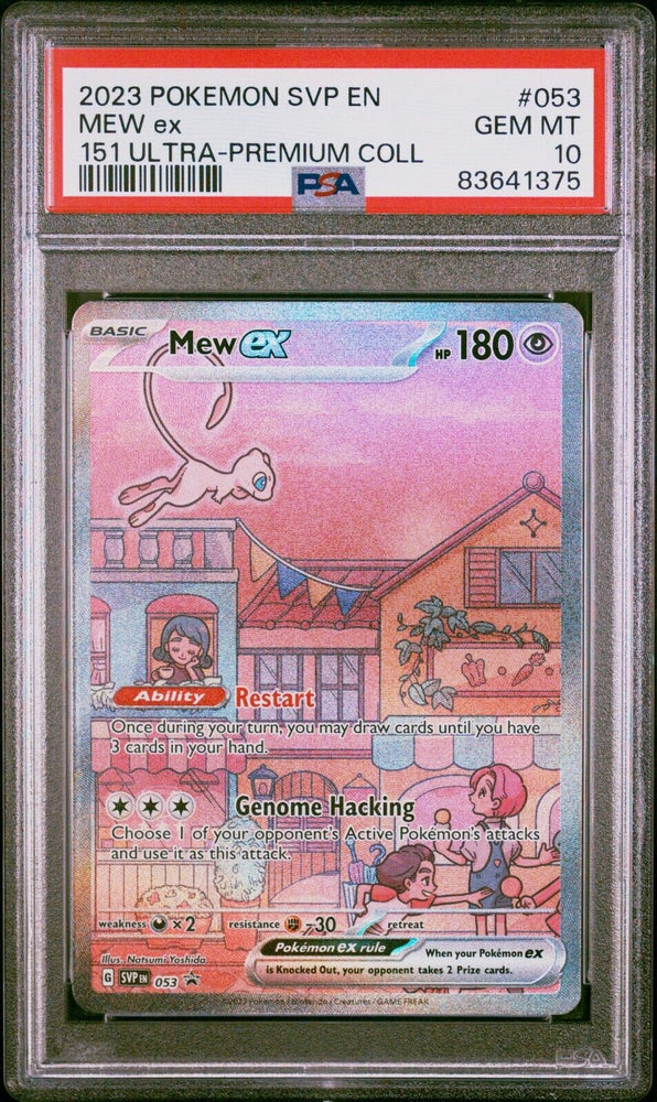 PSA 10 Pokemon TCG Mew ex SVP053 151 Ultra-Premium Collection Promo