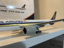JC Wings 1:200 Singapore Airlines 777-300ER 9V-SWR - Discontinued/Rare