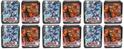Collector's Tin Display (Blaster, Dragon Ruler of Infernos & Tidal, Dragon Ruler of Waterfalls)