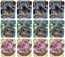 Collectible Tin Display (Black-Winged Dragon/Dragon Knight Draco-Equiste/Majestic Red Dragon)