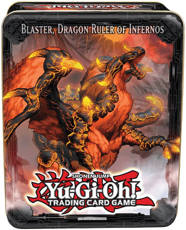 Collector's Tin Display (Blaster, Dragon Ruler of Infernos & Tidal, Dragon Ruler of Waterfalls)