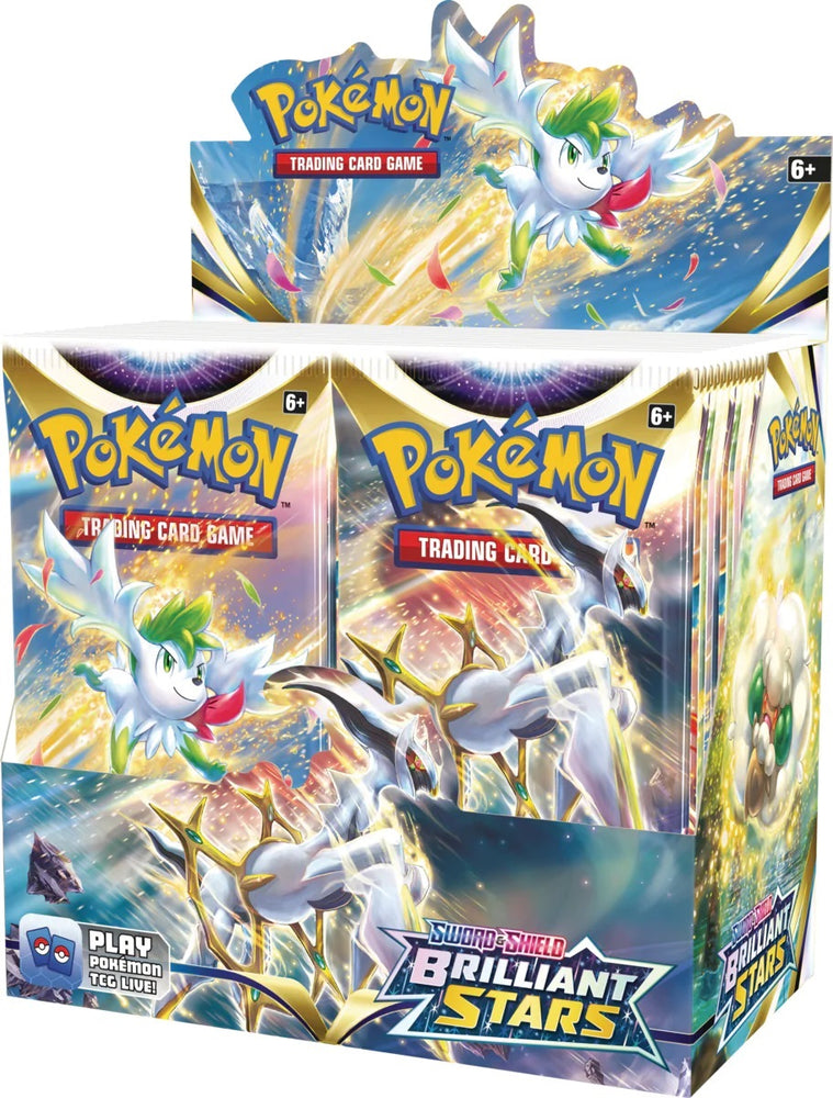 Pokémon TCG: Sword & Shield-Brilliant Stars Booster Display Box (36 Packs)